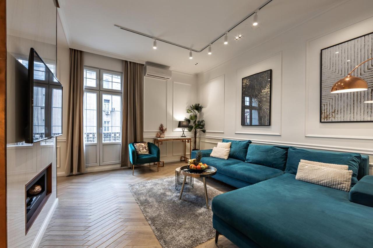 Max Central Apartment Belgrad Exteriör bild